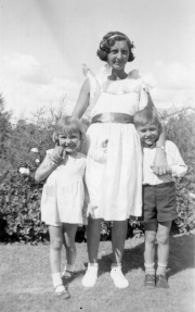 Nan with Emmie and Trevor