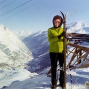 Emmie Skiing