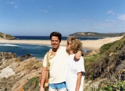 David and Mally on Robberg