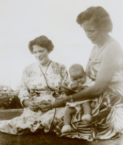 Emmie and baby Mally, with Granny Jones (Nan)? Emmie and Mally