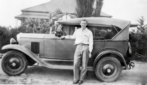 Gwillym and his new car Gwillym and his new car