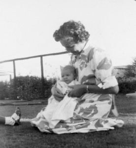 Mally with Nan Mally with Nan