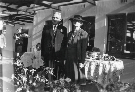 William and Phoebe Llewellyn Jones in Cardigan, Wales. They are Mally's great grandparents, on Emmie's Father's side. William and Phoebe Llewellyn Jones