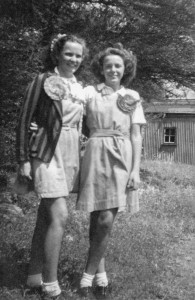 Handwritten on the back: "Swimming for Griqualand West" Emmie - in Swimming team